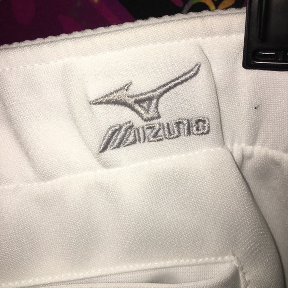 WOMENS WHITE MIZUNO MVP PRO SOFTBALL PANTS - Picture 3 of 4